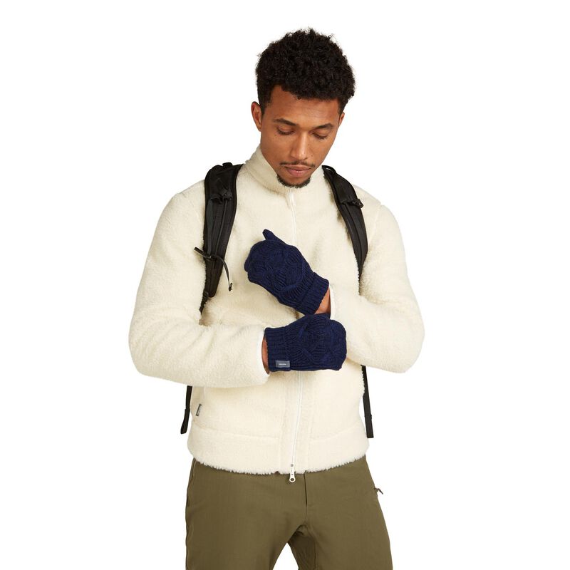 Icebreaker Merino Cable Knit Mittens image number 2